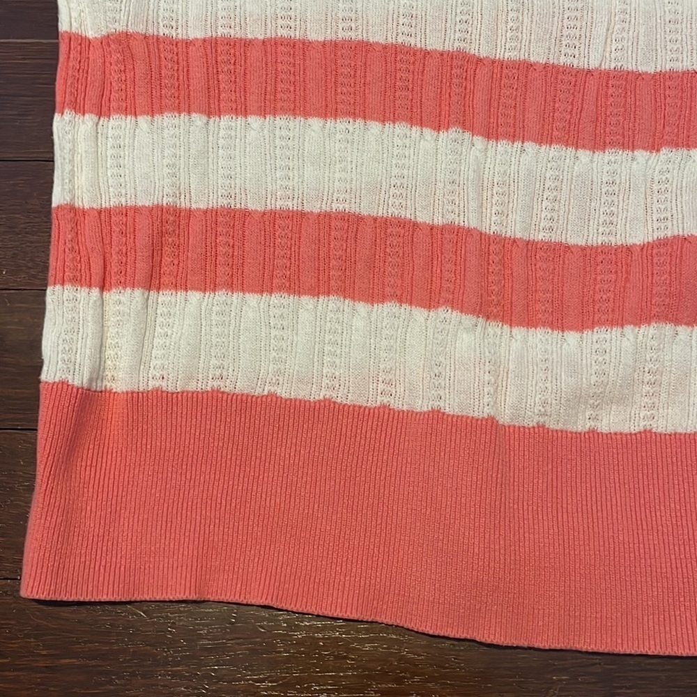 Women's Old Navy Striped Thin Long Sleeve V-Neck Sweater Large - Picture 3 of 8